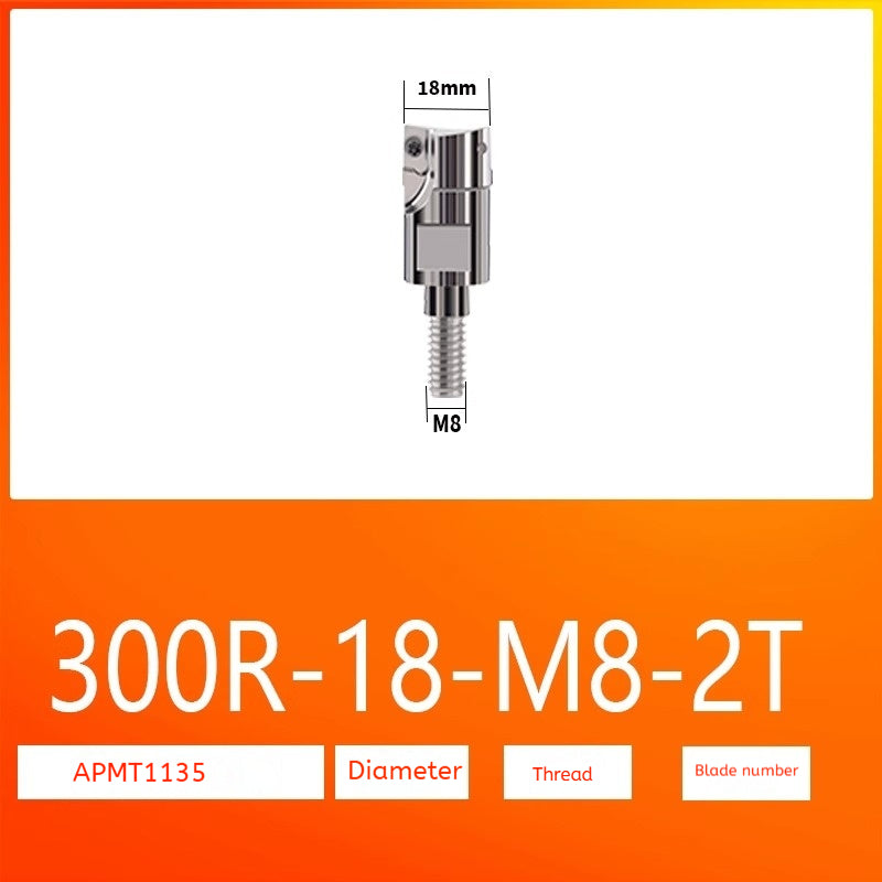 1157-Anti-vibration locking type milling cutter head threading cutter head interchangeable cutter head specification flush locking cutter head 1135/1604 Shandong Denso Pricision Tools Co.,Ltd.